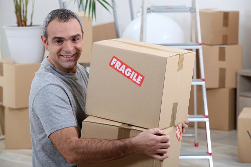 Customer complaint review process for a man with van service