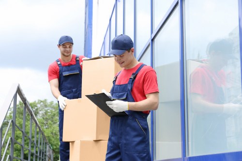 Man and van service for furniture transport in Swiss Cottage
