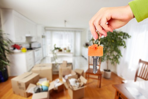 Furniture moving support for a flat or house in Swiss Cottage