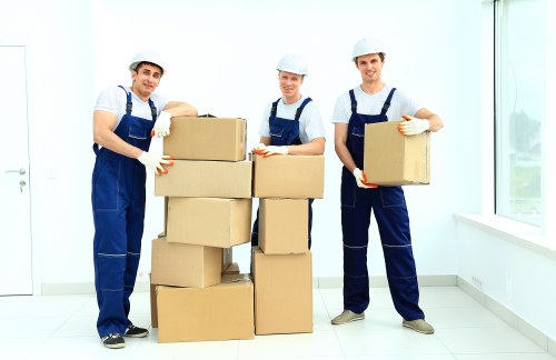 Commercial moving truck service for office transport in Swiss Cottage