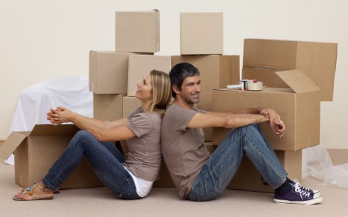 Moving assistance near Swiss Cottage streets and apartment buildings