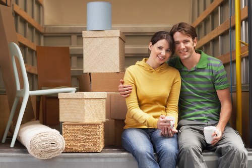 Commercial and residential moving van service around Swiss Cottage