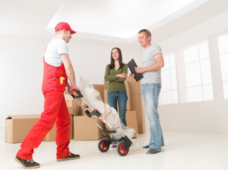 Local removals van service for flat and office transport