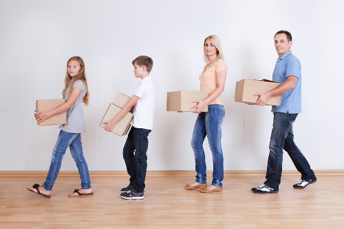 Local removals team helping with a move in Swiss Cottage