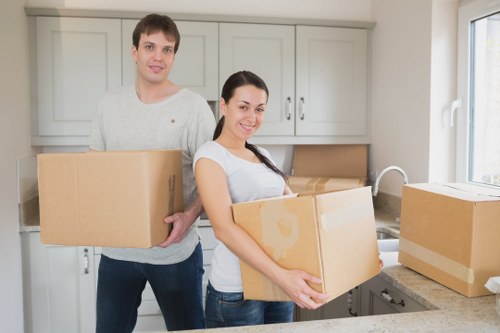 Commercial moving van support for offices and businesses in Swiss Cottage
