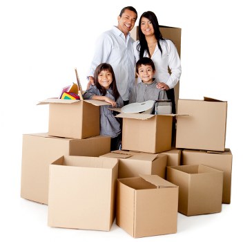 Household furniture being loaded by removal professionals in Swiss Cottage